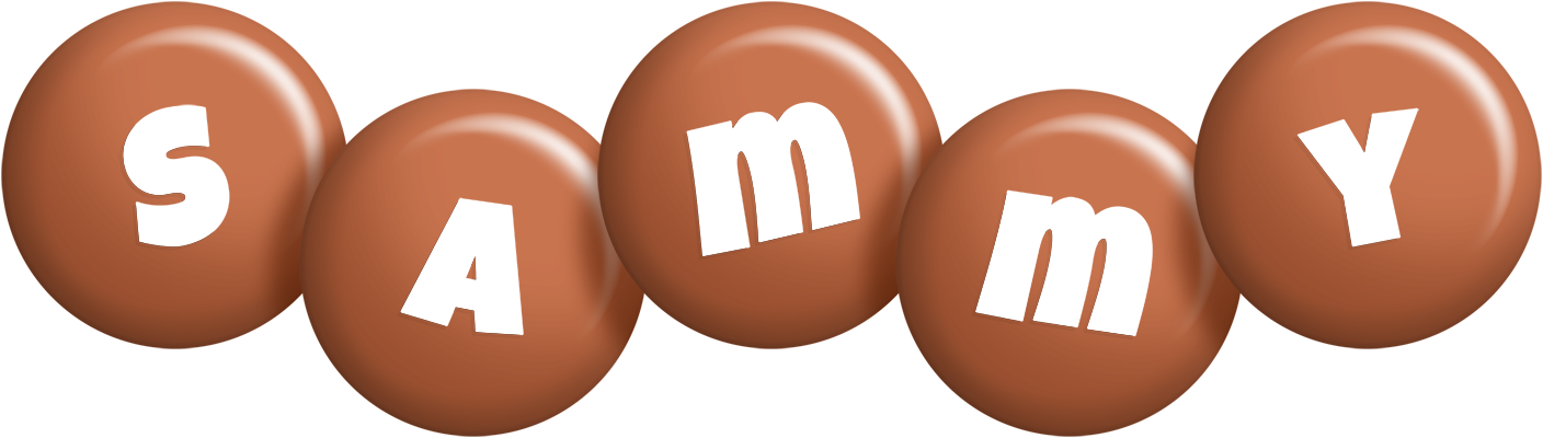 Sammy candy-brown logo