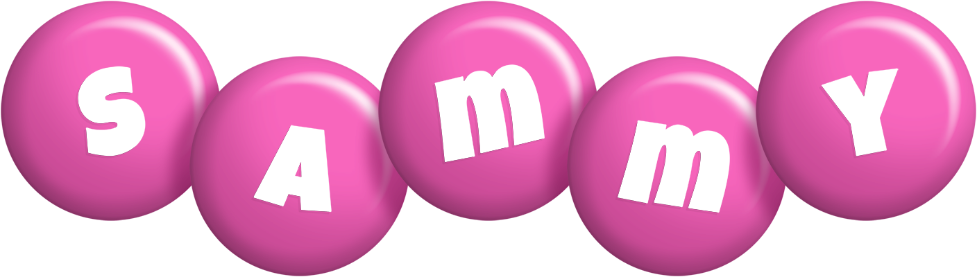 Sammy candy-pink logo