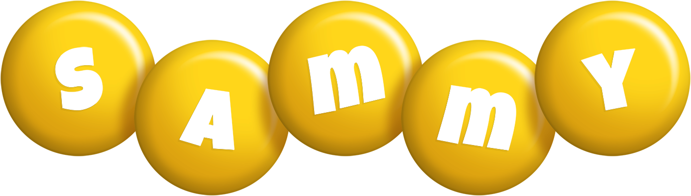 Sammy candy-yellow logo