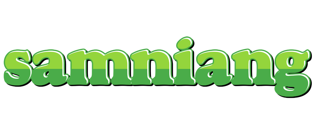 Samniang apple logo