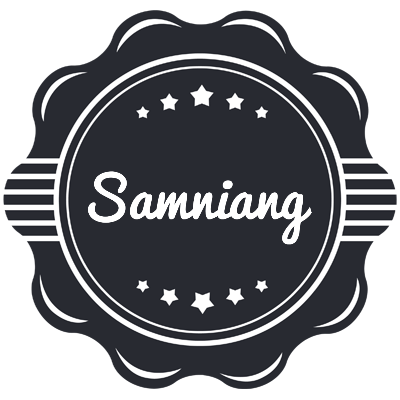 Samniang badge logo