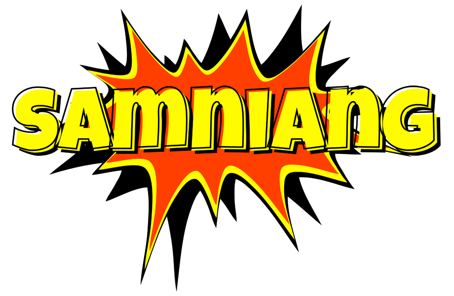 Samniang bazinga logo