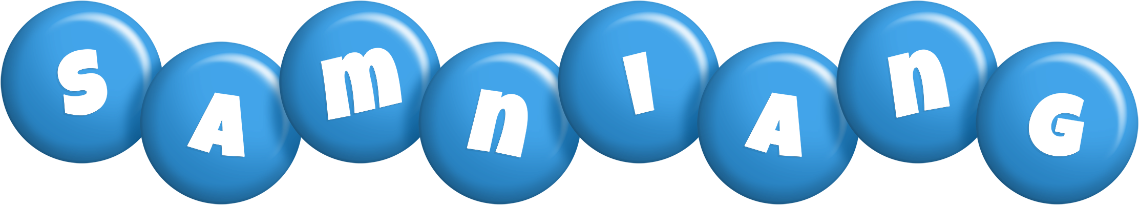 Samniang candy-blue logo