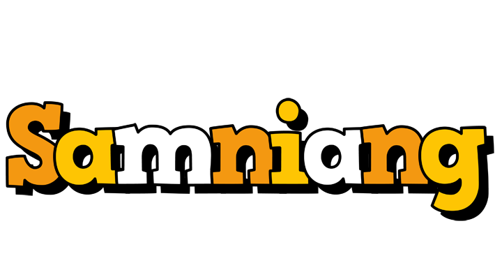 Samniang cartoon logo