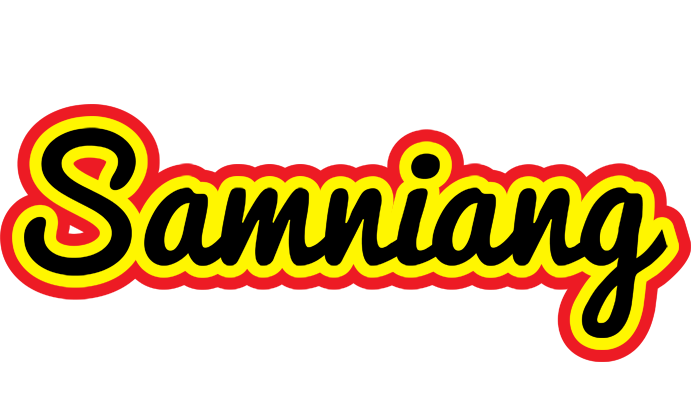 Samniang flaming logo