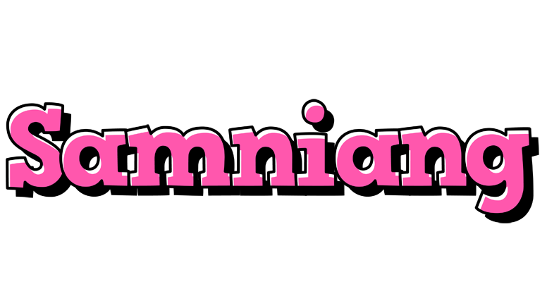 Samniang girlish logo