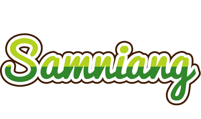 Samniang golfing logo