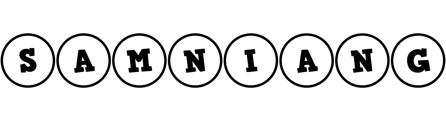 Samniang handy logo