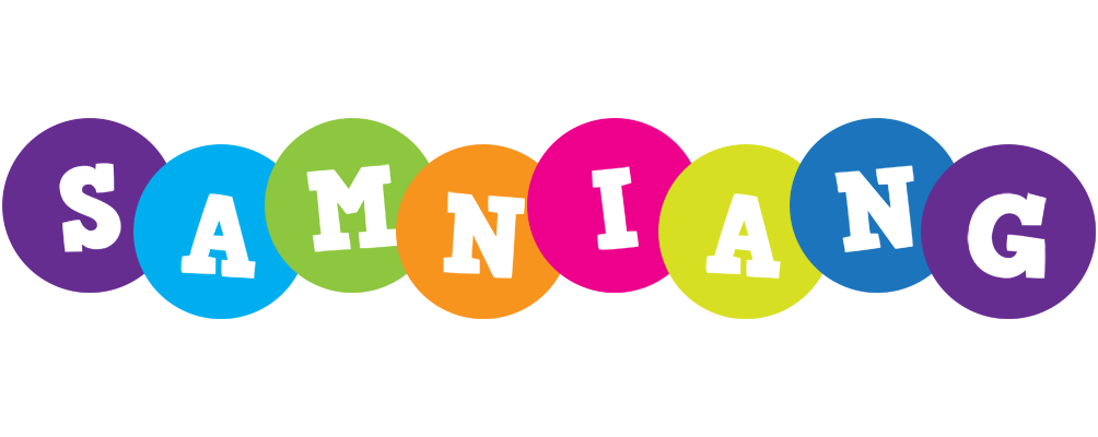 Samniang happy logo