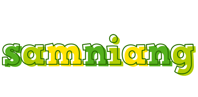 Samniang juice logo