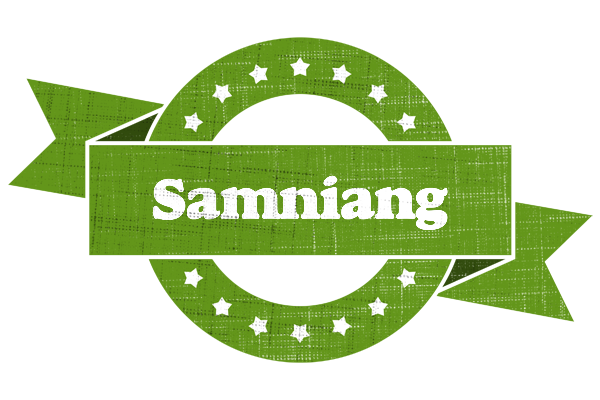 Samniang natural logo