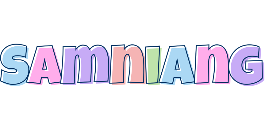 Samniang pastel logo