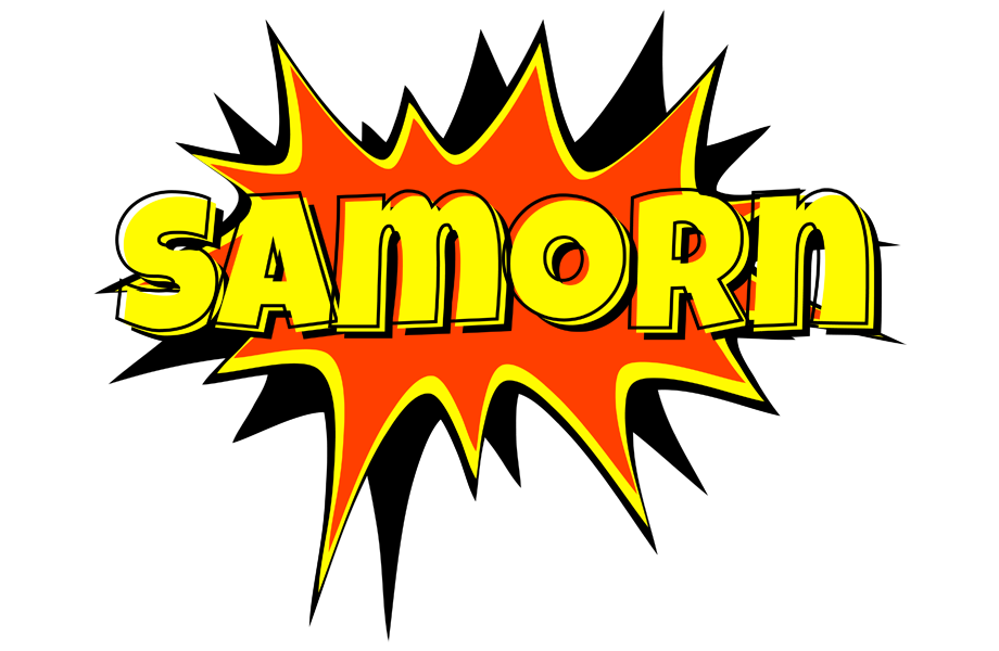 Samorn bazinga logo