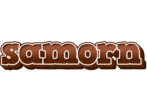 Samorn brownie logo