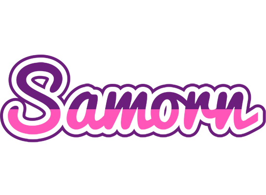 Samorn cheerful logo