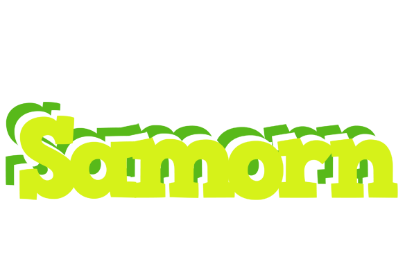Samorn citrus logo
