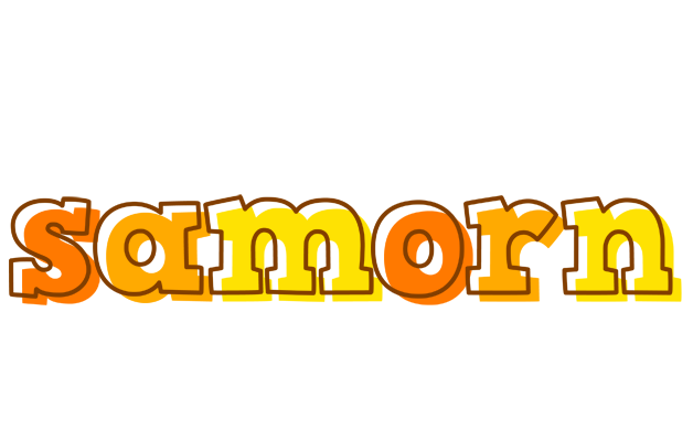Samorn desert logo