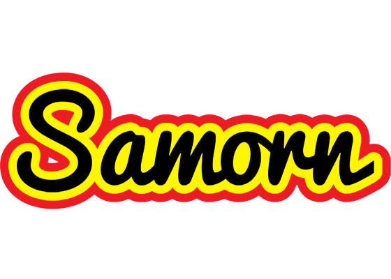 Samorn flaming logo