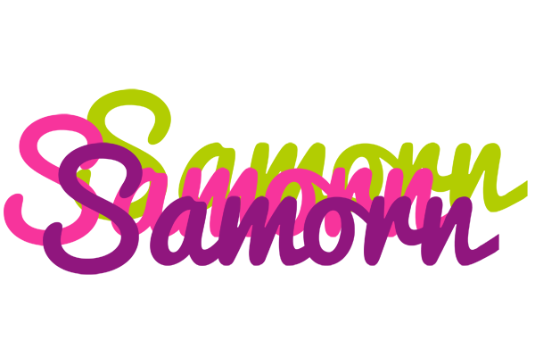 Samorn flowers logo