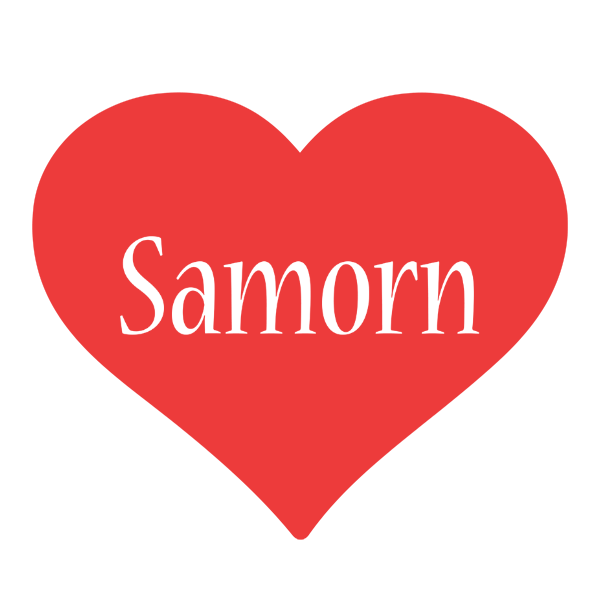 Samorn love logo