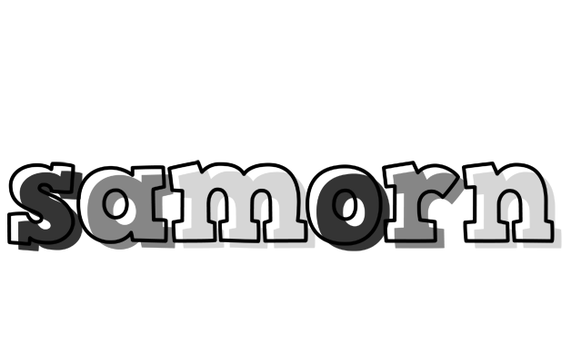 Samorn night logo