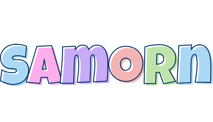 Samorn pastel logo