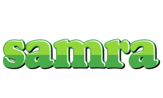 Samra apple logo