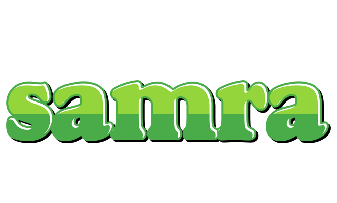 Samra apple logo