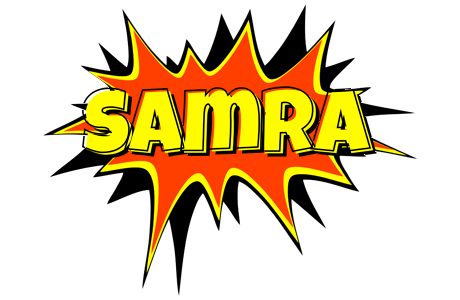 Samra bazinga logo