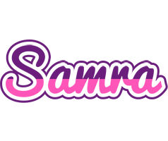 Samra cheerful logo