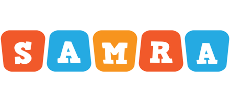 Samra comics logo