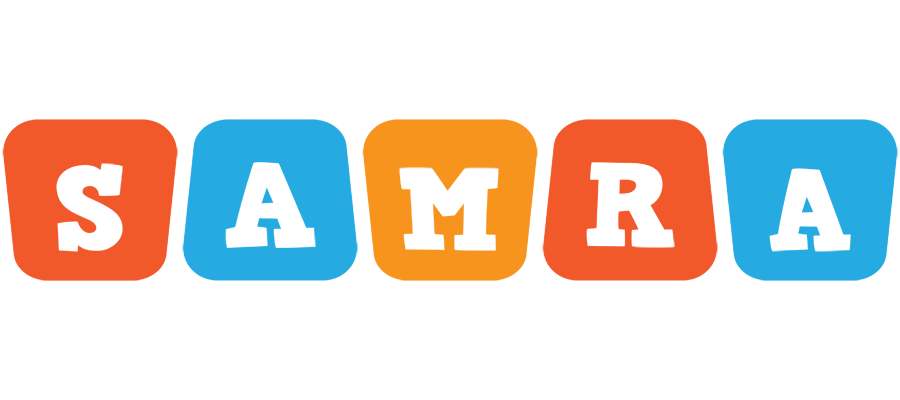 Samra comics logo