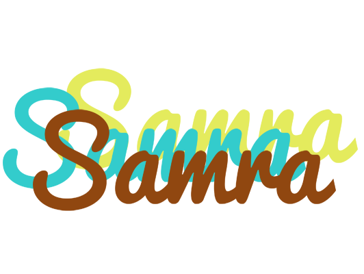 Samra cupcake logo