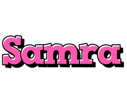Samra girlish logo