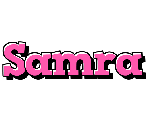 Samra girlish logo