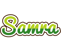 Samra golfing logo