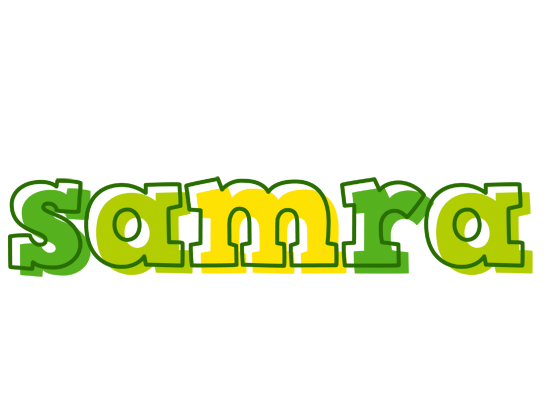 Samra juice logo