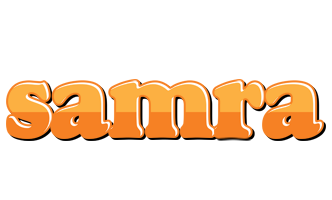 Samra orange logo