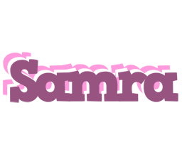 Samra relaxing logo