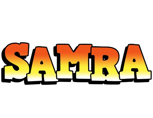Samra sunset logo
