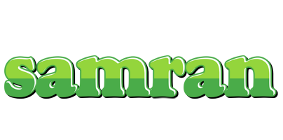 Samran apple logo
