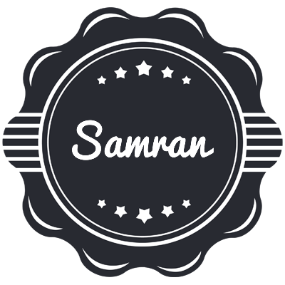 Samran badge logo