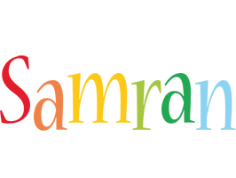 Samran birthday logo