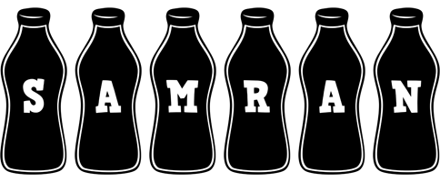 Samran bottle logo