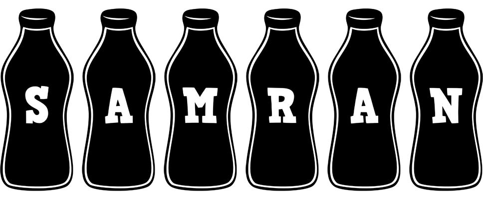 Samran bottle logo