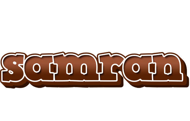 Samran brownie logo