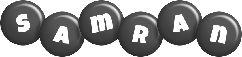 Samran candy-black logo