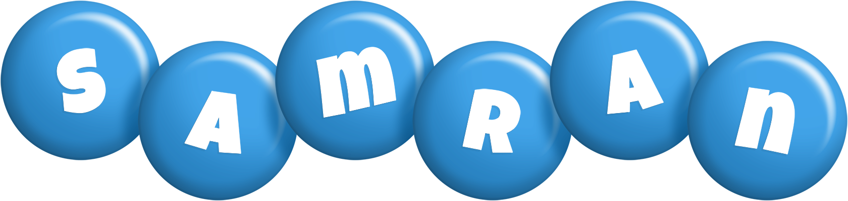 Samran candy-blue logo