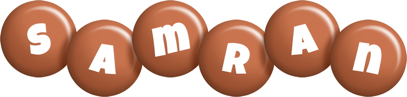 Samran candy-brown logo