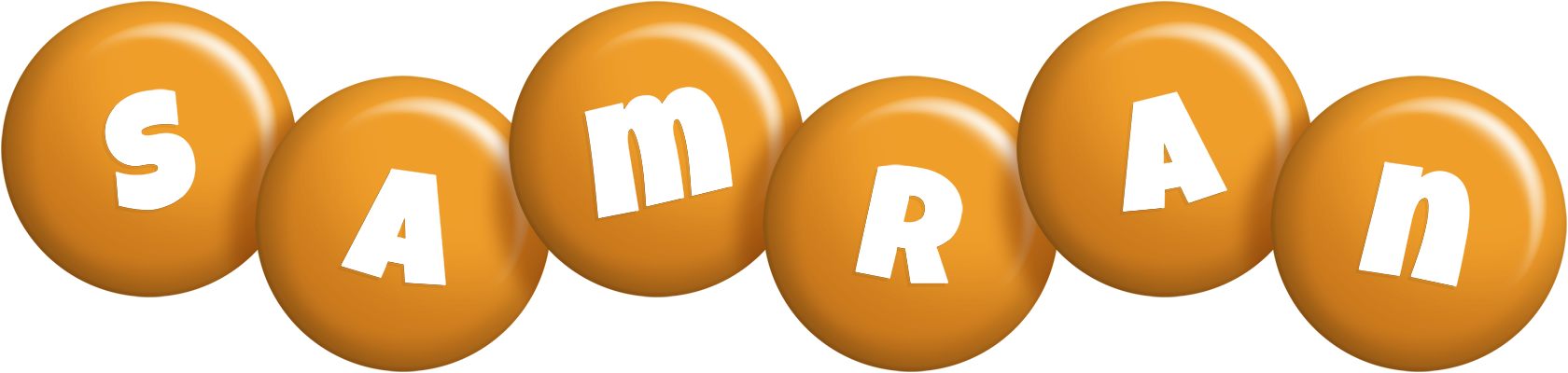 Samran candy-orange logo
